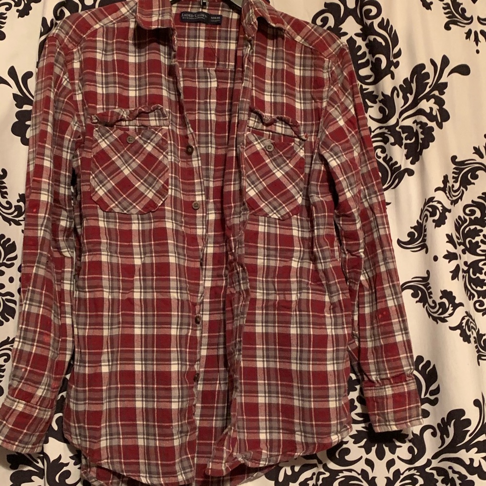 Red and White Flannel